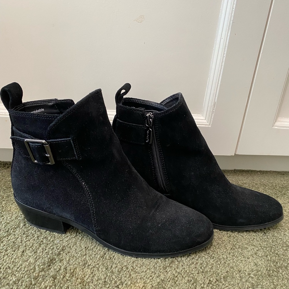 Blonde Ankle Boots